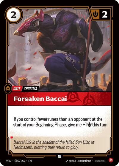 Forsaken Baccai (Common) [VEN-005-C]