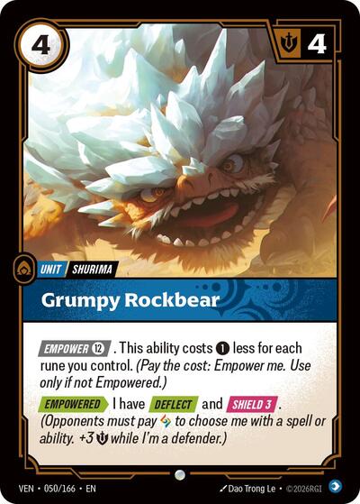 Grumpy Rockbear (Common) [VEN-050-C]