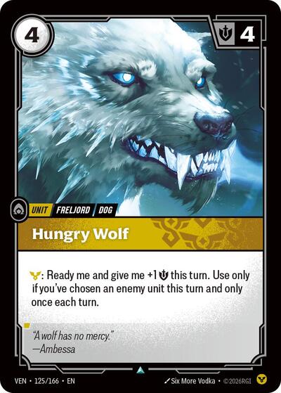Hungry Wolf (Uncommon) [VEN-125-U]