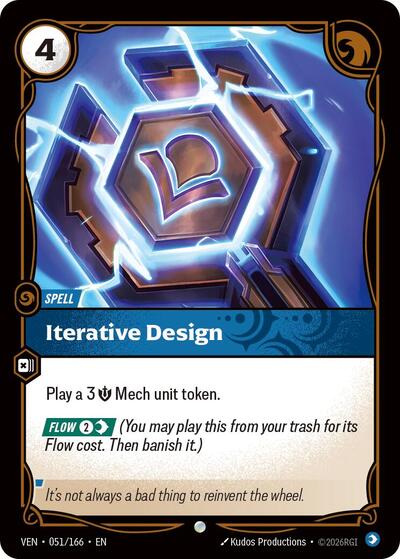 Iterative Design (Common) [VEN-051-C]