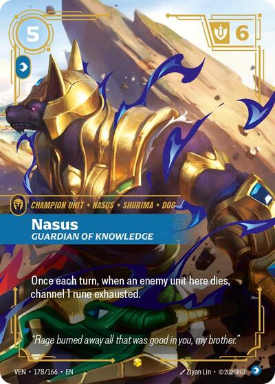 Nasus - Guardian of Knowledge (Showcase) [VEN-178-S]