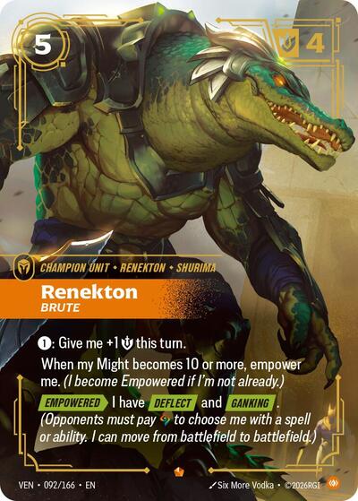 Renekton - Brute (Epic) [VEN-092-E]