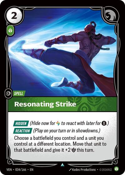 Resonating Strike (Uncommon) [VEN-034-U]