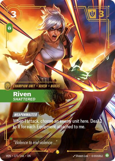 Riven - Shattered (Showcase) [VEN-171-S]