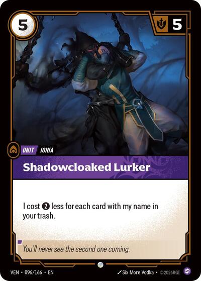 Shadowcloaked Lurker (Common) [VEN-096-C]