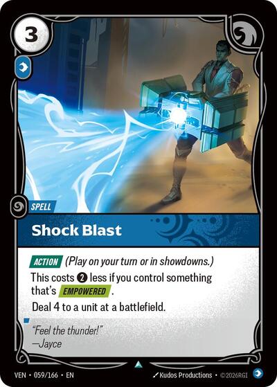 Shock Blast (Uncommon) [VEN-059-U]