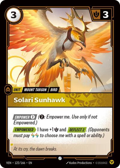 Solari Sunhawk (Common) [VEN-122-C]