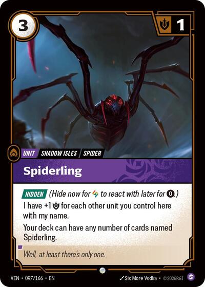 Spiderling (Common) [VEN-097-C]