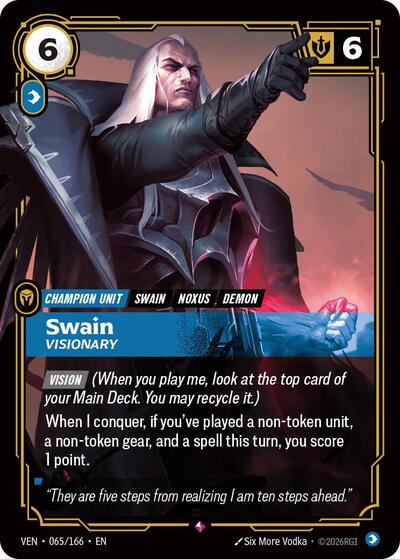 Swain - Visionary (Rare) [VEN-065-R]