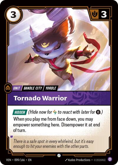 Tornado Warrior (Common) [VEN-099-C]