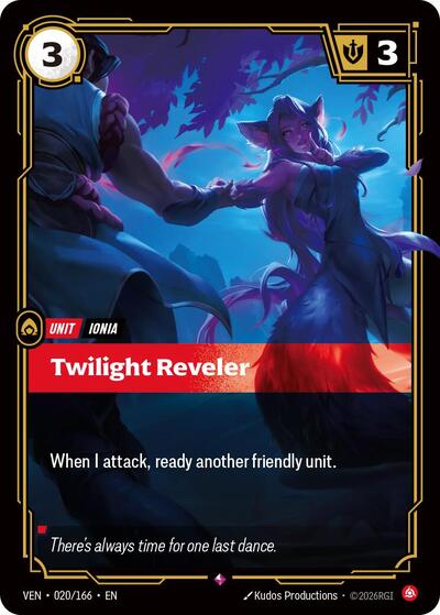 Twilight Reveler (Rare) [VEN-020-R]
