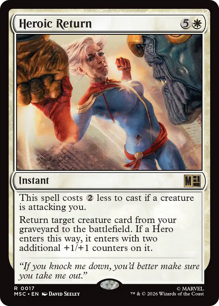 Heroic Return [MSC-17]