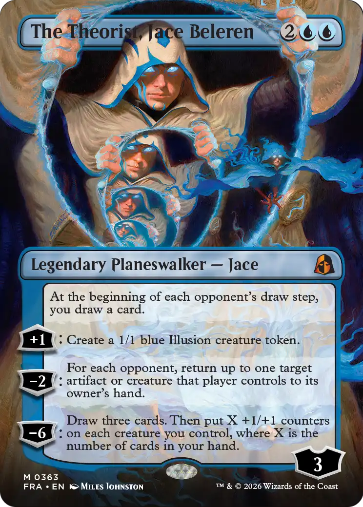 The Theorist, Jace Beleren - Borderless [FRA-363]