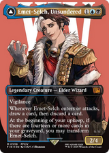 Emet-Selch, Unsundered // Hades, Sorcerer of Eld - Borderless - Surge Foil - Full Art [FIN-539]