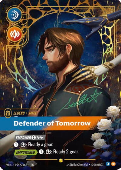 Jayce - Defender of Tomorrow (Showcase) (Signature) [VEN-194*-S-SIG]