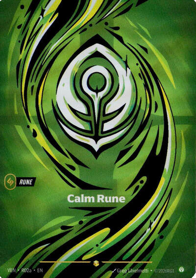 Calm Rune (Showcase) [VEN-R02a-S]
