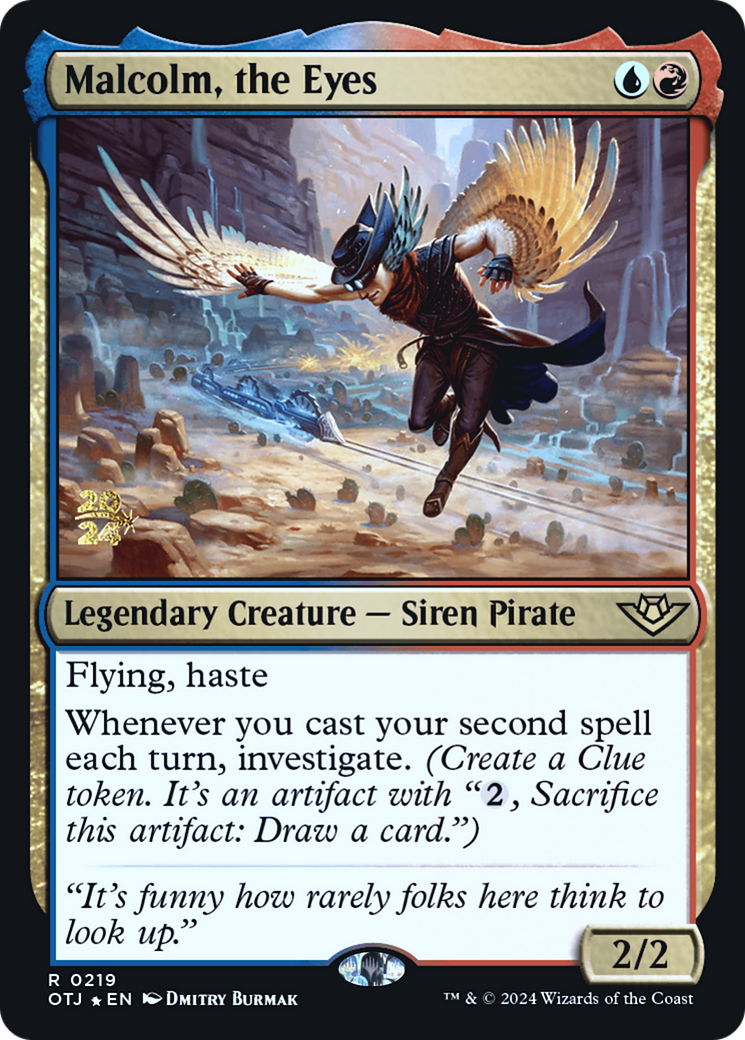 Malcolm, the Eyes - Prerelease Promo [POTJ-219s]