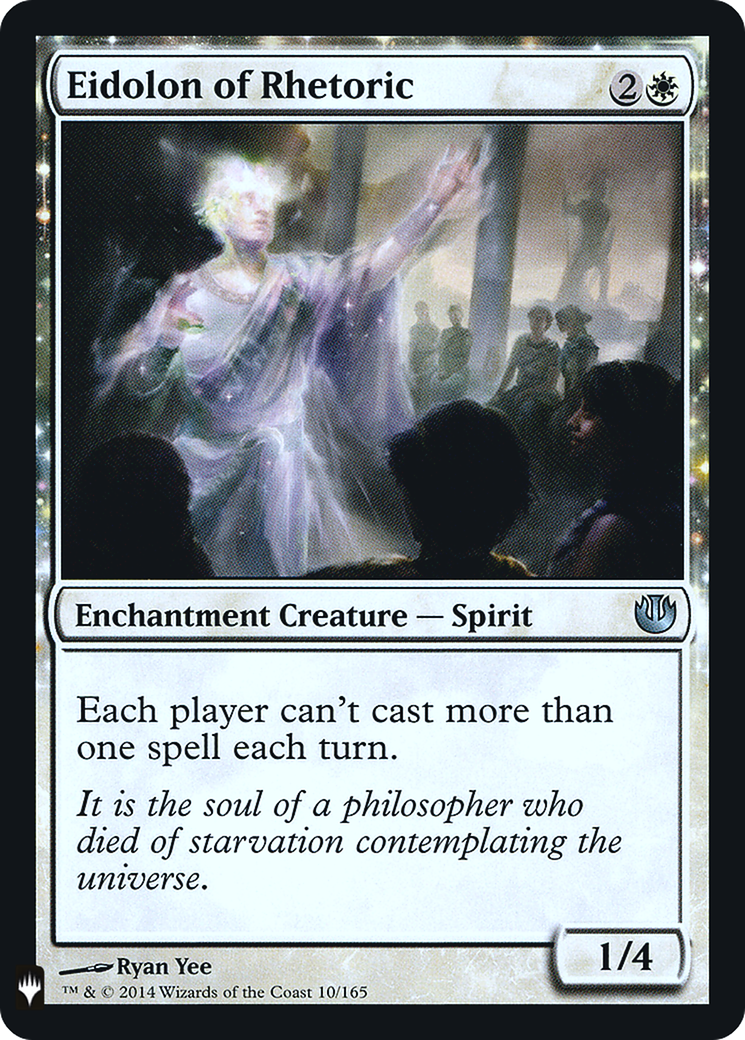 Eidolon of Rhetoric [PLST-JOU-10]