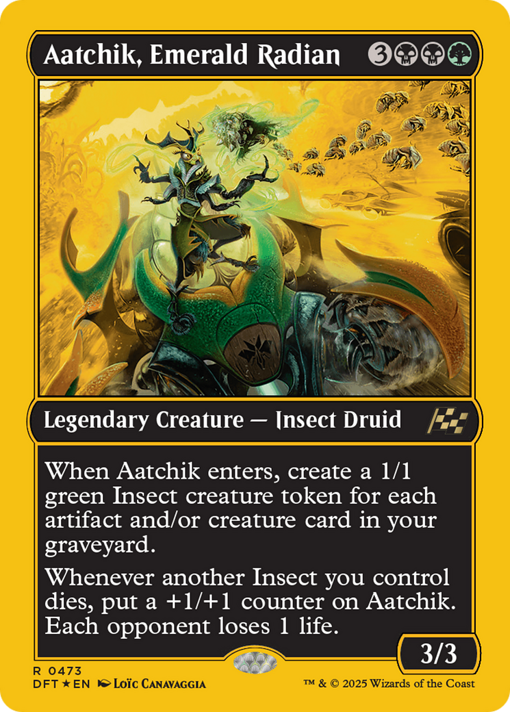 Aatchik, Emerald Radian - First Place Foil [DFT-473]
