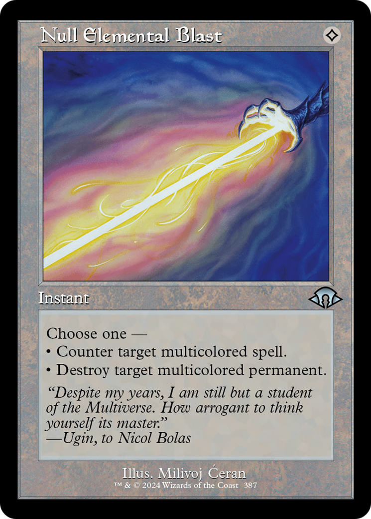 Null Elemental Blast [MH3-387]