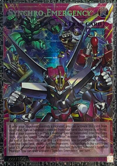 Synchro Emergency (Grand Master Rare) [MAMO-EN009-GMR]