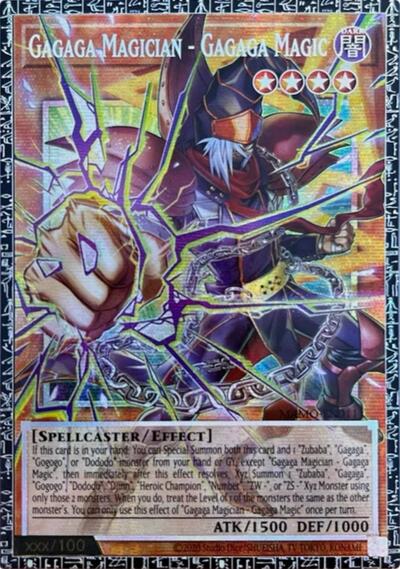 Gagaga Magician - Gagaga Magic (Grand Master Rare) [MAMO-EN011-GMR]