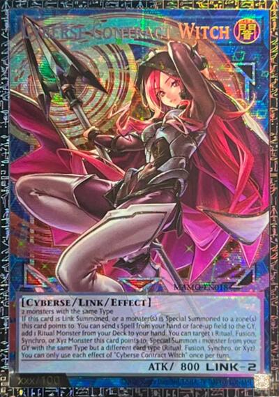Cyberse Contract Witch (Grand Master Rare) [MAMO-EN018-GMR]
