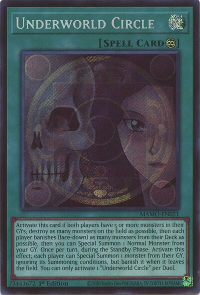 Underworld Circle (Secret Rare) [MAMO-EN021-SeR]