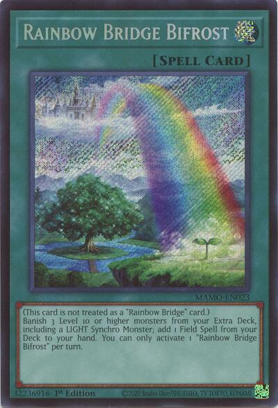 Rainbow Bridge Bifrost (Secret Rare) [MAMO-EN023-SeR]