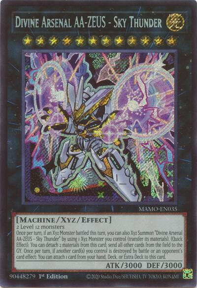 Divine Arsenal AA-ZEUS - Sky Thunder (Secret Rare) [MAMO-EN035-SeR]