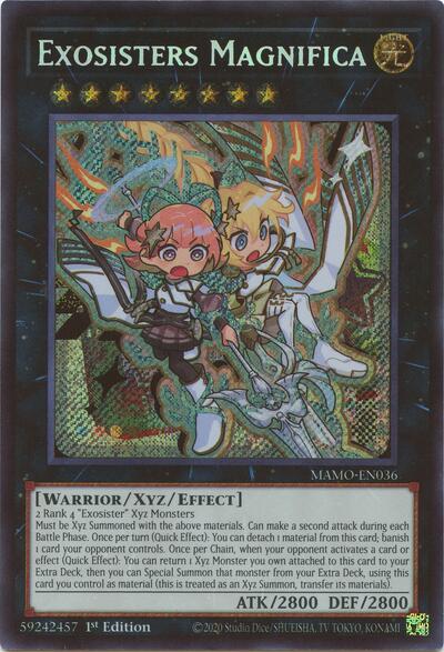 Exosisters Magnifica (Secret Rare) [MAMO-EN036-SeR]