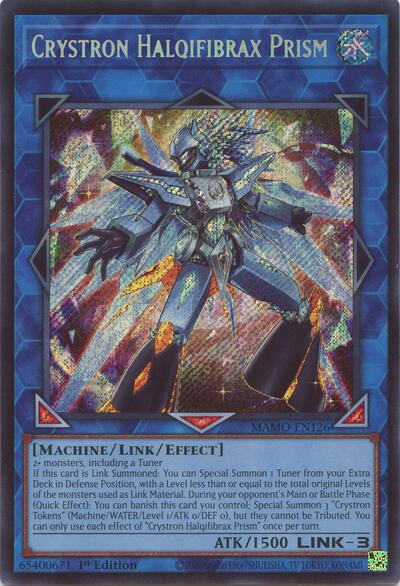 Crystron Halqifibrax Prism (Secret Rare) [MAMO-EN126-SeR]