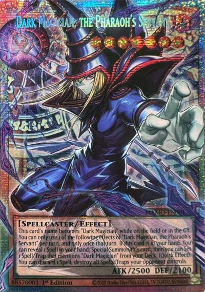 Dark Magician, the Pharaoh's Servant (Starlight Rare) (Extended Art) [MAMO-EN001-StR-EXT]