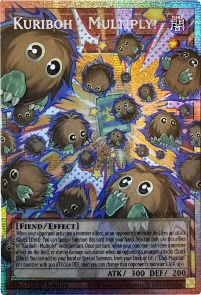 Kuriboh - Multiply! (Starlight Rare) (Extended Art) [MAMO-EN002-StR-EXT]