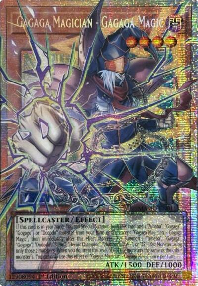 Gagaga Magician - Gagaga Magic (Starlight Rare) (Extended Art) [MAMO-EN011-StR-EXT]