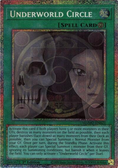 Underworld Circle (Starlight Rare) [MAMO-EN021-StR]