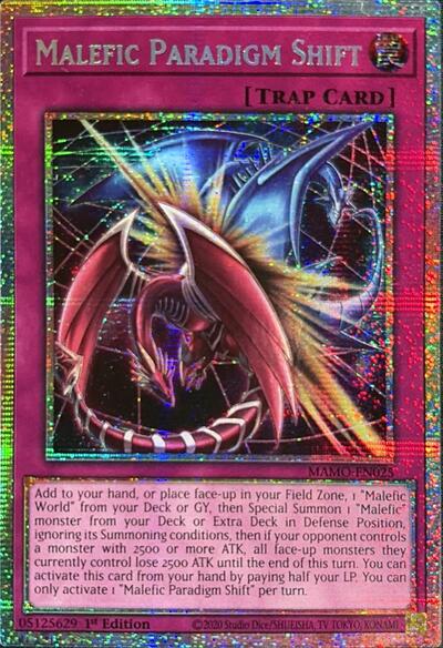 Malefic Paradigm Shift (Starlight Rare) [MAMO-EN025-StR]