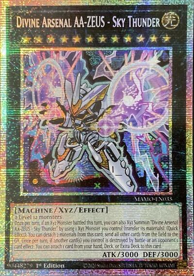 Divine Arsenal AA-ZEUS - Sky Thunder (Starlight Rare) [MAMO-EN035-StR]