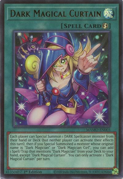 Dark Magical Curtain (Ultra Rare) [MAMO-EN003-UR]
