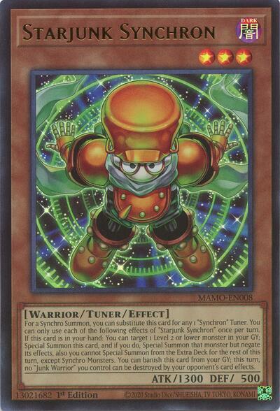 Starjunk Synchron (Ultra Rare) [MAMO-EN008-UR]