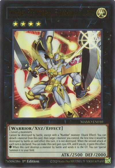 Number 39: Utopia, Emissary of Light (Ultra Rare) [MAMO-EN010-UR]