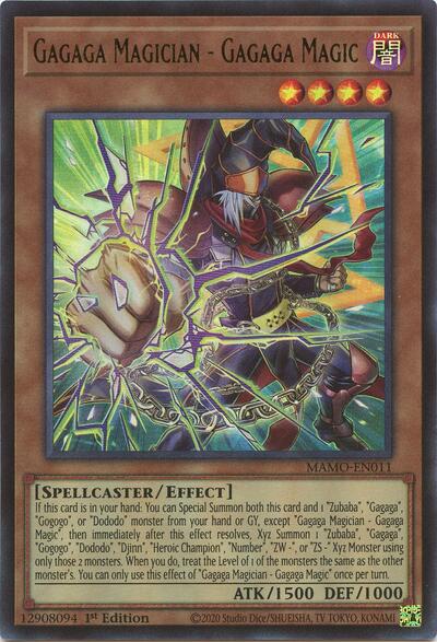 Gagaga Magician - Gagaga Magic (Ultra Rare) [MAMO-EN011-UR]