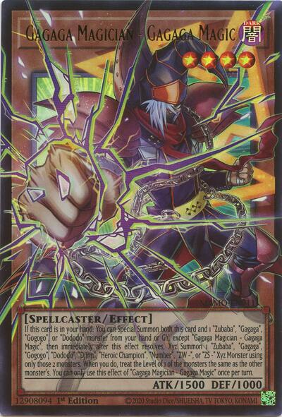 Gagaga Magician - Gagaga Magic (Ultra Rare) (Extended Art) [MAMO-EN011-UR-EXT]
