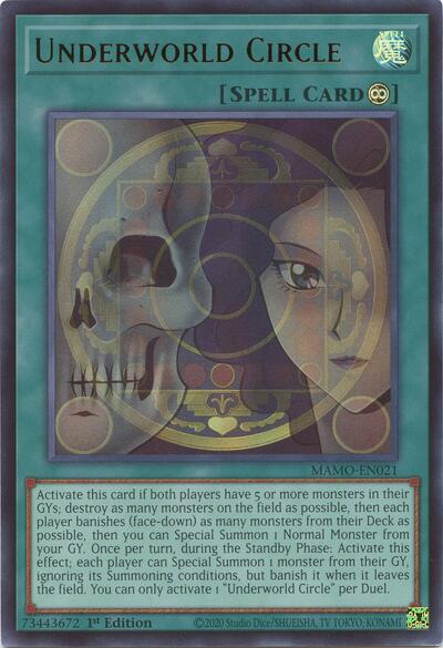 Underworld Circle (Ultra Rare) [MAMO-EN021-UR]