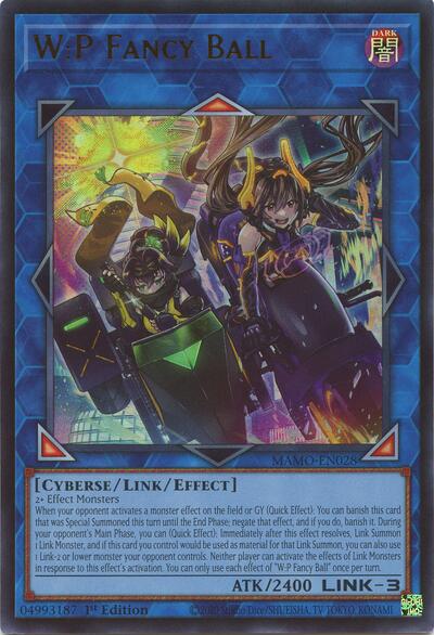 W:P Fancy Ball (Ultra Rare) [MAMO-EN028-UR]