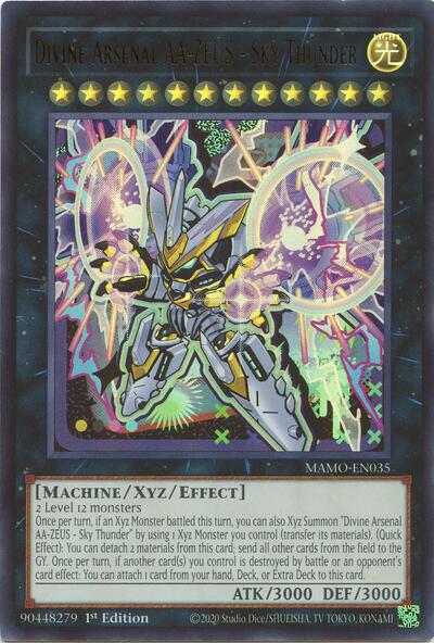 Divine Arsenal AA-ZEUS - Sky Thunder (Ultra Rare) [MAMO-EN035-UR]
