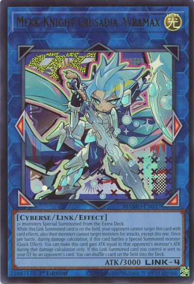 Mekk-Knight Crusadia Avramax (Ultra Rare) [MAMO-EN037-UR]