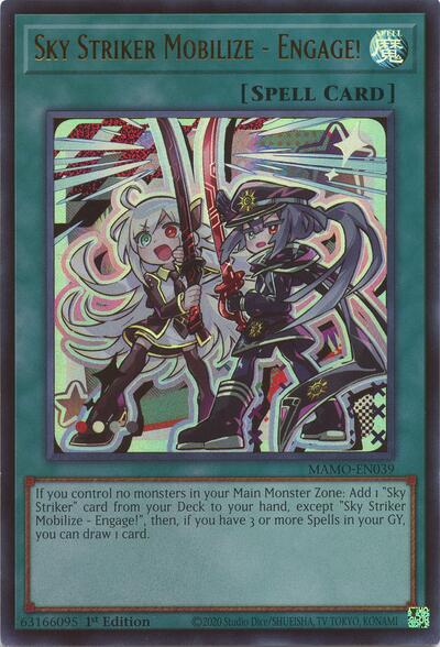 Sky Striker Mobilize - Engage! (Ultra Rare) [MAMO-EN039-UR]