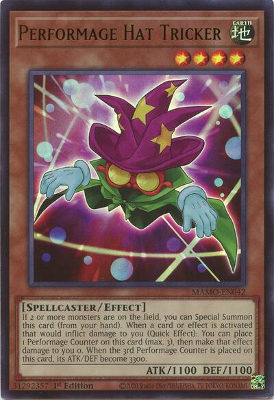 Performage Hat Tricker (Ultra Rare) [MAMO-EN042-UR]