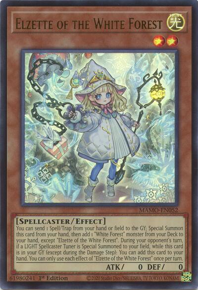 Elzette of the White Forest (Ultra Rare) [MAMO-EN052-UR]